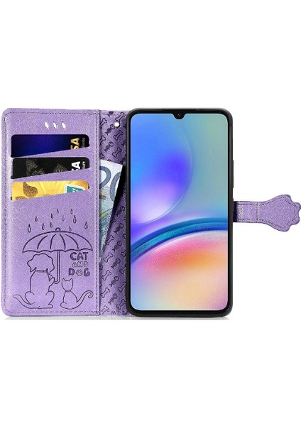 Samsung Galaxy A05S Kılıf Için Kılıf Karikatür Hayvanlar Kısa Kayış Flip (Yurt Dışından) indirimleri