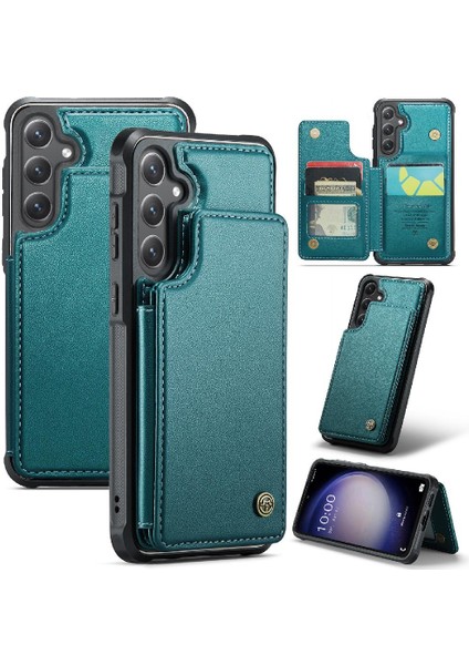 Samsung Galaxy S23 Fe 5g Kart Tutucu Kickstand Pu Için Caseme Cüzdan Kılıf (Yurt Dışından)