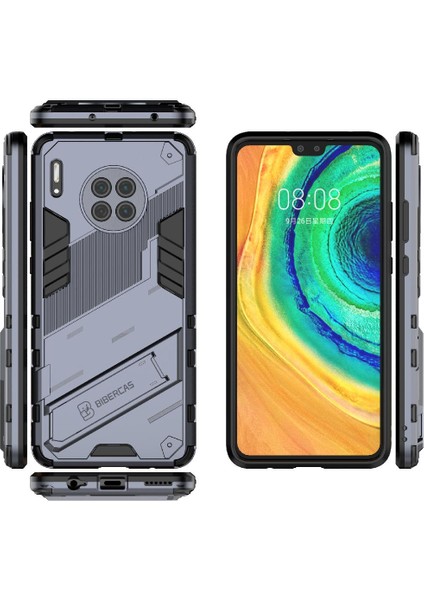 YH Mall Huawei Mate 30 Için Kılıf Koruyucu Kapak Kickstand Sağlam Askeri (Yurt Dışından)