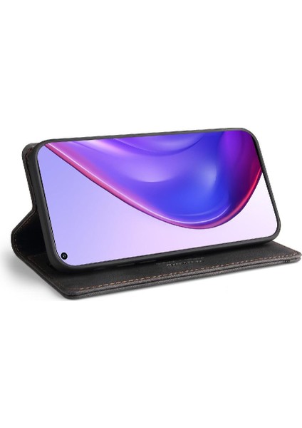Xiaomi Redmi Için Kılıf K30S Premium Deri Iki Kart Yuvaları Kickstand (Yurt Dışından)