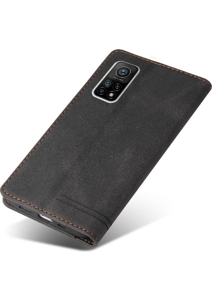 Xiaomi Redmi Için Kılıf K30S Premium Deri Iki Kart Yuvaları Kickstand (Yurt Dışından) indirimleri