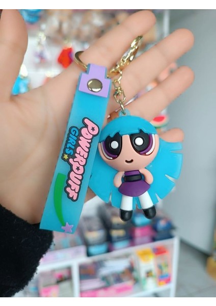 Power Puff Girls Anahtarlık Vip Kalite 1 Adet