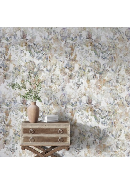 Boho Tarzında Çiçekli Yatak Odası Poster Duvar Kağıdı, Çiçekli Duvar Kağıdı, Salon Için Duvar Kağıdı