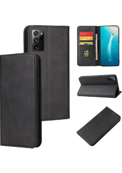 Samsung Galaxy Not 20 Için Kılıf Kart Tutucu Kickstand Kart ile Ultra 5g (Yurt Dışından)