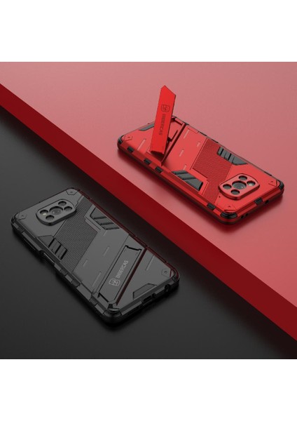 Xiaomi Poco X3 Nfc Koruyucu Kapak Için Kılıf Kickstand Sağlam Askeri (Yurt Dışından)