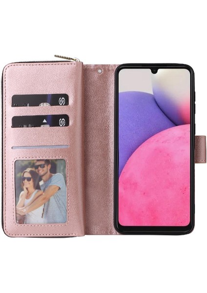 Samsung Galaxy A33 5g Için Kılıf ile El Kayışı Cüzdan Durumda 9 Kart (Yurt Dışından) fırsatları
