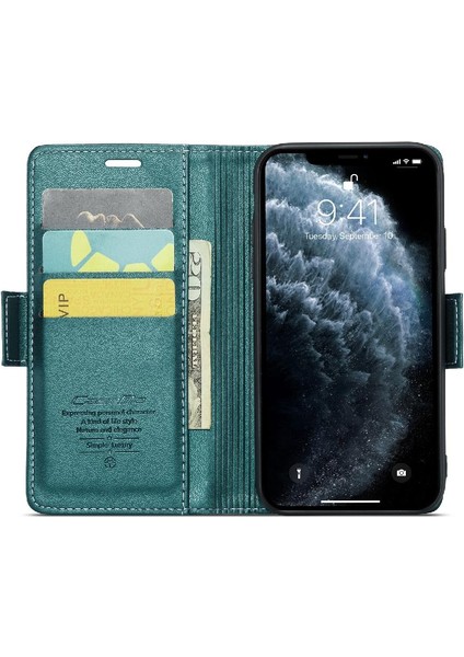 IPhone 11 Pro Max Kart Yuvası Cüzdan Kılıf Darbeye Vaka (Yurt Dışından)