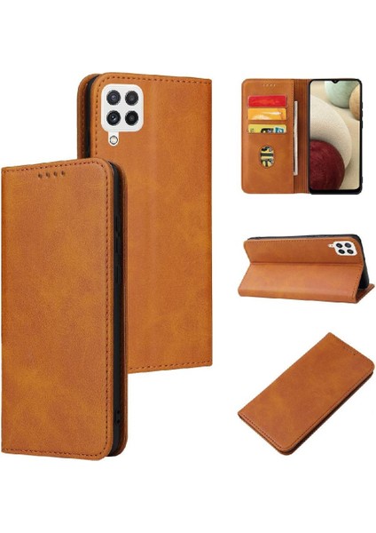 Kart Tutucu Kickstand ile Samsung Galaxy A22 4g Kart Ekleme Için Kılıf (Yurt Dışından)