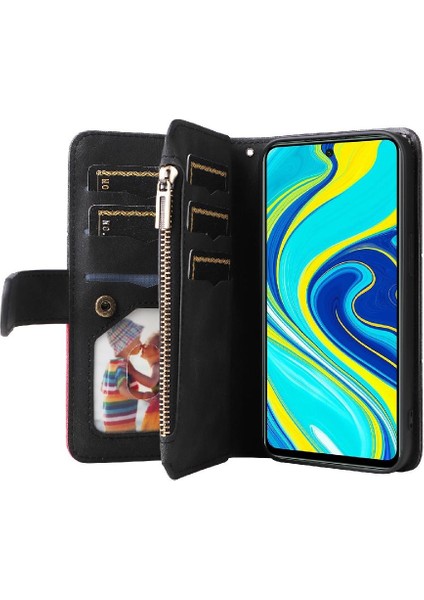 Xiaomi Redmi Not 9 Pro/9s Iki Renkli Dikiş Dokuz Kart Yuvaları (Yurt Dışından)