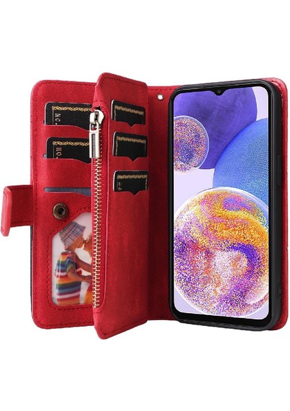 Samsung Galaxy A23 4g Için Kickstand Koruyucu Kart Yuvası Standı ile (Yurt Dışından)