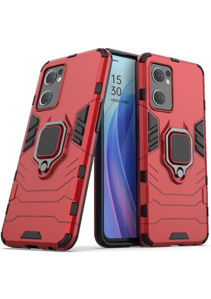Oppo Oppo 7 5g Için Kılıf Kickstand Askeri Damla Koruma Darbeye Halka (Yurt Dışından)