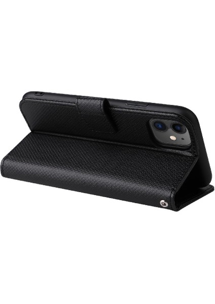 IPhone 12 Için Kılıf Mini Kapak Kart Tutucu Kickstand Manyetik Cüzdan (Yurt Dışından)
