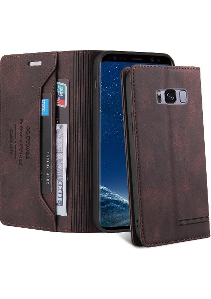 Samsung Galaxy S8 Kickstand Premium Deri Premium Deri Kılıf (Yurt Dışından) modelleri
