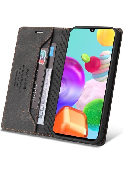 Samsung Galaxy Two Iki Kart Yuvaları Kickstand Premium Deri Için Kılıf (Yurt Dışından) fiyatları