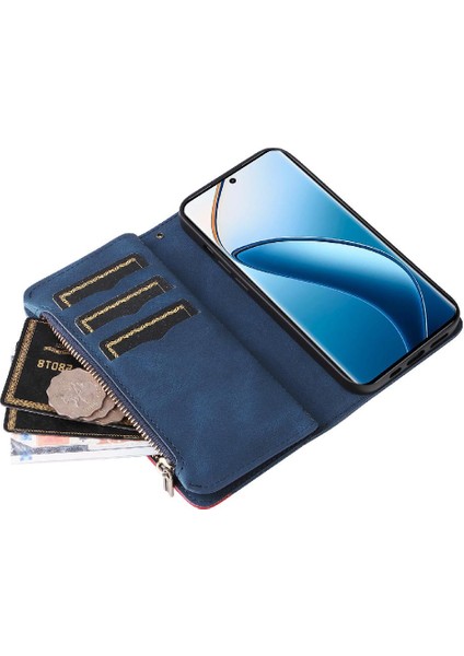Realme 12 Pro Artı Kickstand Koruyucu Fermuar Cüzdan Tarzı Dokuz (Yurt Dışından) indirimleri