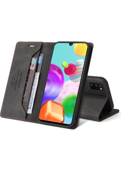 Samsung Galaxy Two Iki Kart Yuvaları Kickstand Premium Deri Için Kılıf (Yurt Dışından) fırsatları