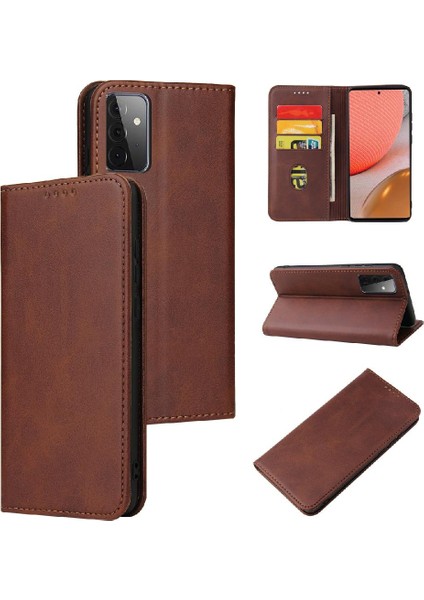 Samsung Galaxy A73 5g Tam Koruma Deri Folio Flip Case (Yurt Dışından) indirimleri