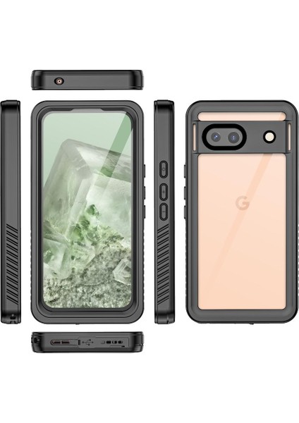 Google Piksel 8A IP68 Su Geçirmez Tam Ekran Koruyucu Dahili (Yurt Dışından)