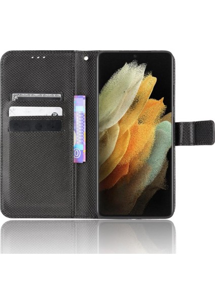 Samsung Galaxy S21 Ultra Kickstand Kart Tutucu Kapak Manyetik (Yurt Dışından) indirimleri
