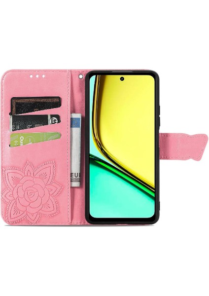Realme C67 4g Kelebek Iş Cüzdan Kanat Çok Renkli (Yurt Dışından) indirimleri
