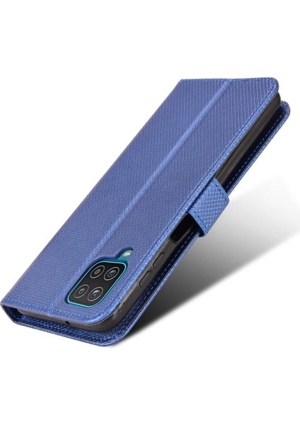 Samsung Galaxy A12 5g Kickstand Manyetik Cüzdan Kart Tutucu Kapak (Yurt Dışından)