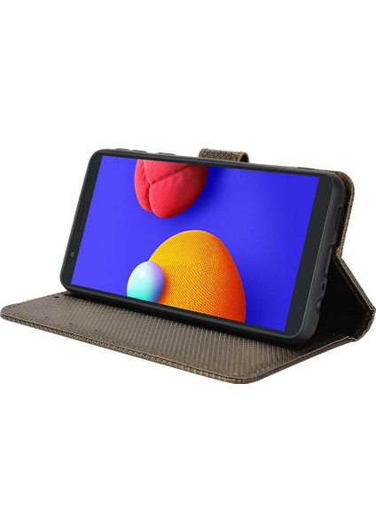 Samsung Galaxy M01 Çekirdek Kart Tutucu Kapak Kickstand Manyetik (Yurt Dışından)