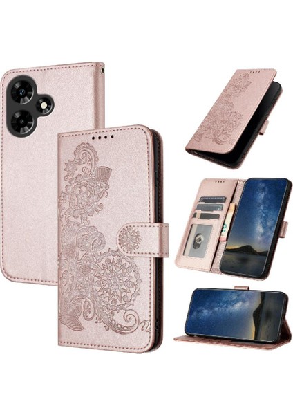 Kart Yuvası Standı Kickstand ile Infinix Sıcak Flip Flip Folio Kitap Için Kılıf (Yurt Dışından)