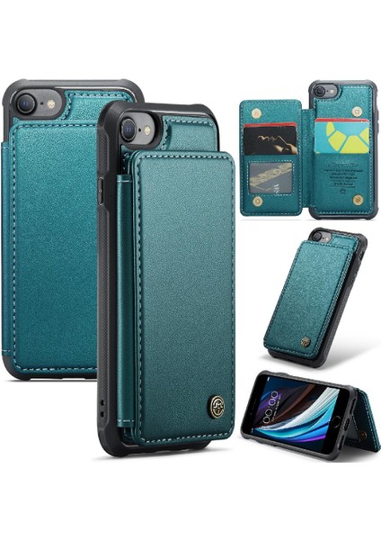 IPhone 6/6s Kart Tutucu Kickstand Ince Darbeye Dayanıklı (Yurt Dışından)