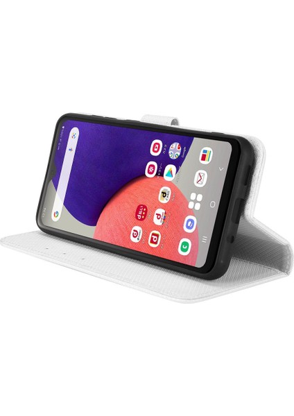 Samsung Galaxy A22 5g Için Kılıf Kapak Manyetik Cüzdan Kart Tutucu Kickstand (Yurt Dışından) modelleri