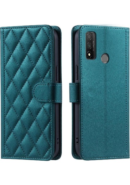 Telefon Kılıfı Için Huawei P Akıllı 2020 Kart Yuvaları Tutucu Manyetik Flip Folio (Yurt Dışından)