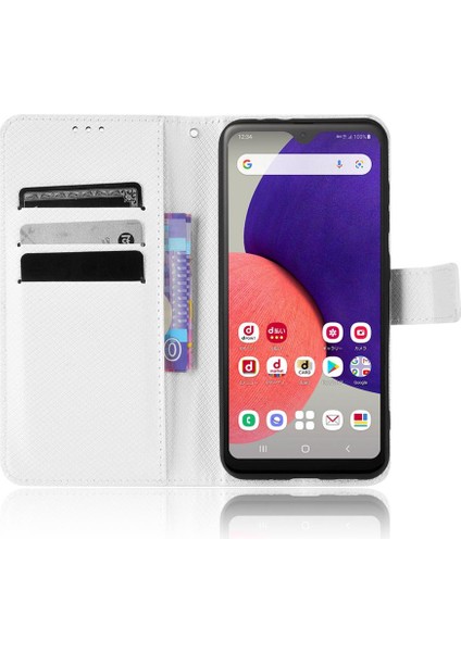 Samsung Galaxy A22 5g Için Kılıf Kapak Manyetik Cüzdan Kart Tutucu Kickstand (Yurt Dışından) fırsatları