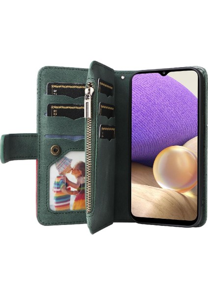 Kart Yuvası Standı Kickstand Koruyucu ile Samsung Galaxy A32 5g Için Kılıf (Yurt Dışından) fırsatları