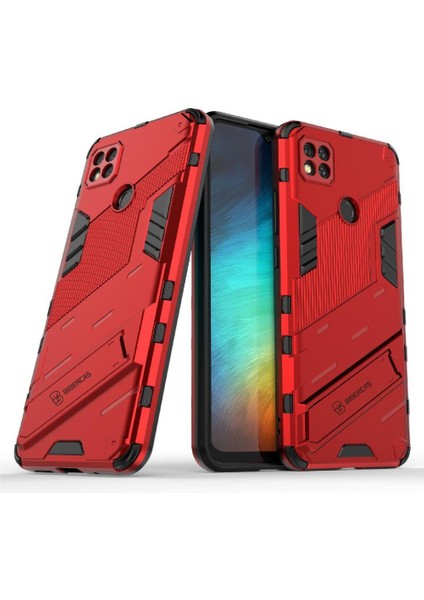 Xiaomi Redmi 9c Kickstand Koruyucu Kapak Sağlam Askeri (Yurt Dışından)