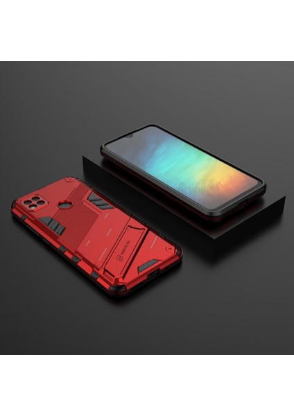 Xiaomi Redmi 9c Kickstand Koruyucu Kapak Sağlam Askeri (Yurt Dışından) modelleri