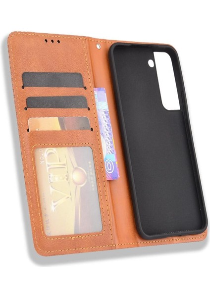 Samsung Galaxy S22 5g Pu Deri Manyetik Kapatma Cüzdan (Yurt Dışından) modelleri