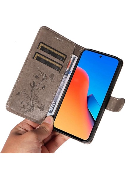 Xiaomi Redmi 12 4g Yüksek Kalite Deri Cüzdan Telefon Kılıfı ve (Yurt Dışından)