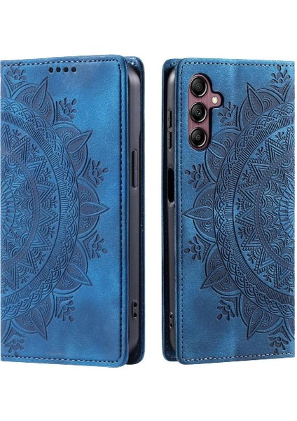 Samsung Galaxy A05S Kart Ekleme Tam Koruma Pu Deri Kılıf (Yurt Dışından)