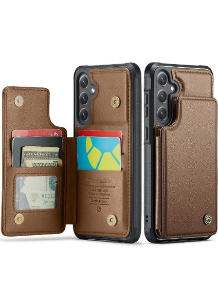 Samsung Galaxy S23 Fe 5g Kart Tutucu Kickstand Pu Için Caseme Cüzdan Kılıf (Yurt Dışından)