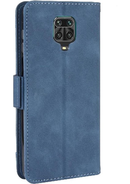 Xiaomi Redmi Için Not 9 Pro Max Ayarlanabilir Ayrılabilir Kart Tutucu Manyetik Kapatma Deri Cüzdan Kapak (Yurt Dışından)