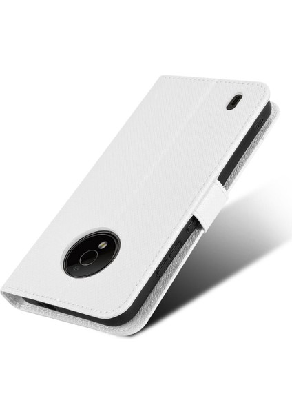 YH Mall Nokia C200 Kickstand Manyetik Cüzdan Kart Tutucu Kapak Için Kılıf (Yurt Dışından)