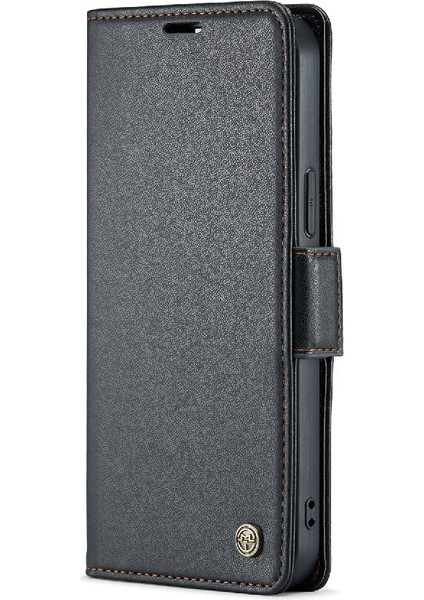 IPhone 12 Mini Cüzdan Kılıf Anti Dolandırıcılık Kart Yuvası Darbeye Dayanıklı (Yurt Dışından)