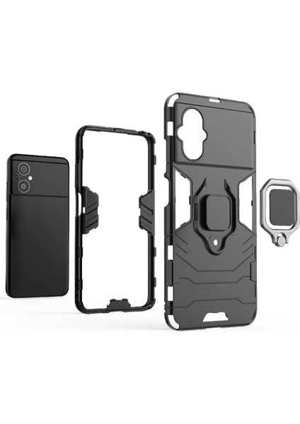 Xiaomi Poco M5 4g Kickstand 360 &deg; Dönen Halka Askeri Damla Kapak (Yurt Dışından) fırsatları