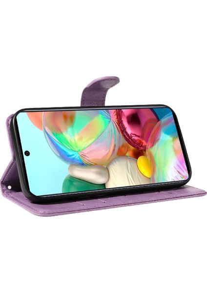 Samsung Galaxy A71 4g Kabartmalı Kelebek ve Kart Yuvası Cüzdan (Yurt Dışından) indirimleri