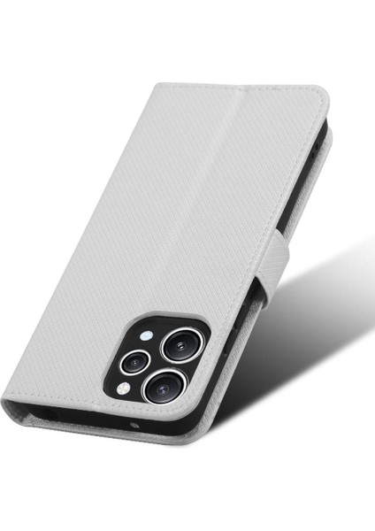 Xiaomi Redmi Için 12 4g Kart Tutucu Kickstand Manyetik Cüzdan Kapak (Yurt Dışından)