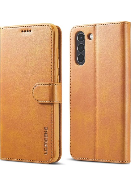 Samsung Galaxy S21 Fe Buzağı Doku Yatay Çevir Deri Kılıf (Yurt Dışından) fiyatları