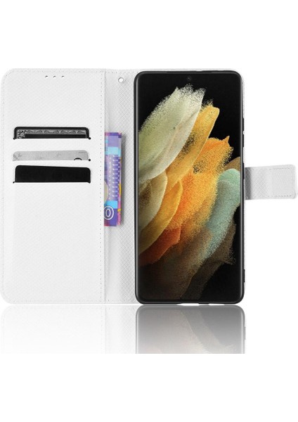 Samsung Galaxy S21 Ultra Kickstand Kart Tutucu Kapak Manyetik (Yurt Dışından) modelleri