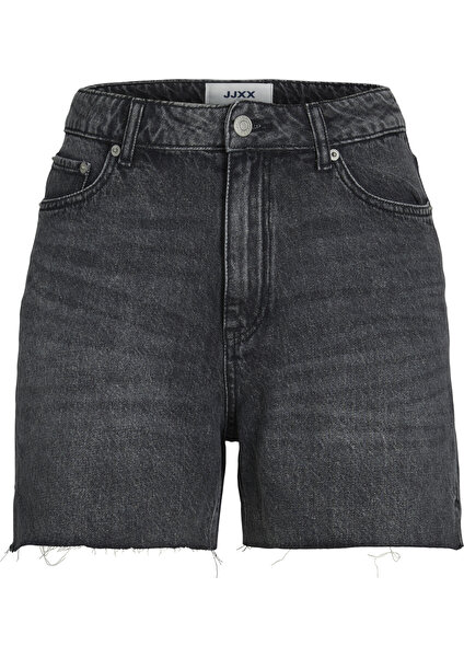 Jack & Jones Kadin Yüksel Bel Denim Sort - Aura