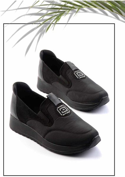 Siyah Anorak Kadın Casual Ayakkabı K01179070885