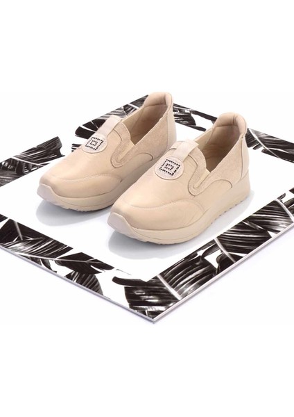Bej Anorak Kadın Casual Ayakkabı K01179070885