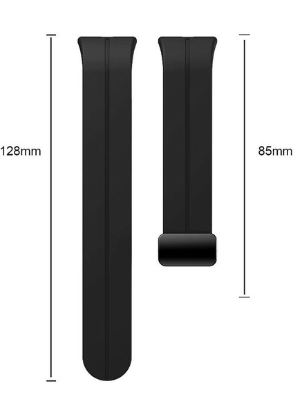 Samsung Galaxy Fit 3 R390 Uyumlu Manyetik Mıknatıslı Band Silikon Kordon Kayış